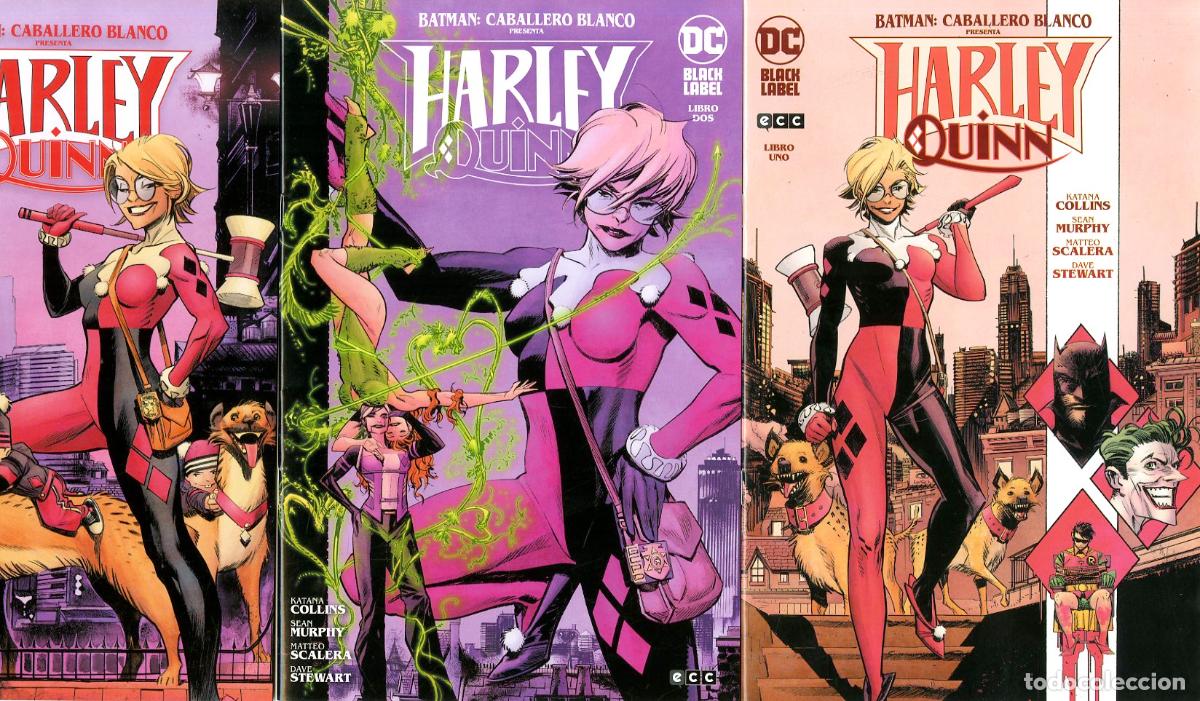 Comics: Batman: Caballero Blanco Presenta Harley Quinn / DC Black Label - Completa 6num. (ECC, 2021) - Colli
