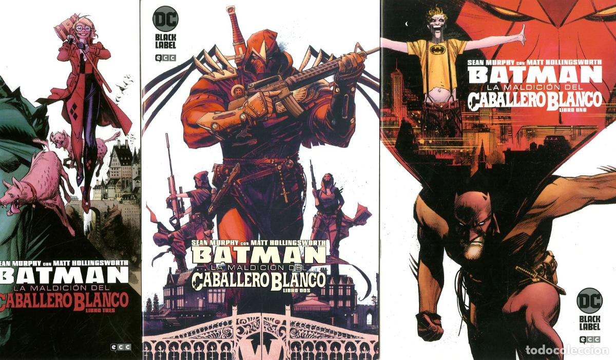 Comics: Batman La Maldici&oacute;n del Caballero Blanco / DC Black Label - Completo 8 num. (ECC, 2019) - Sean Murph