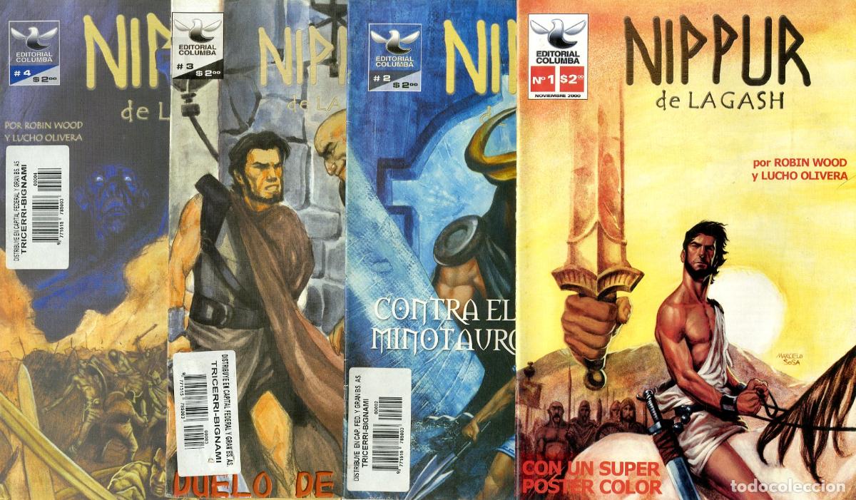 Comics: Nippur de Lagash - Completa 7 num. (Columba, 2000) - Robin Wood / Lucho Olivera