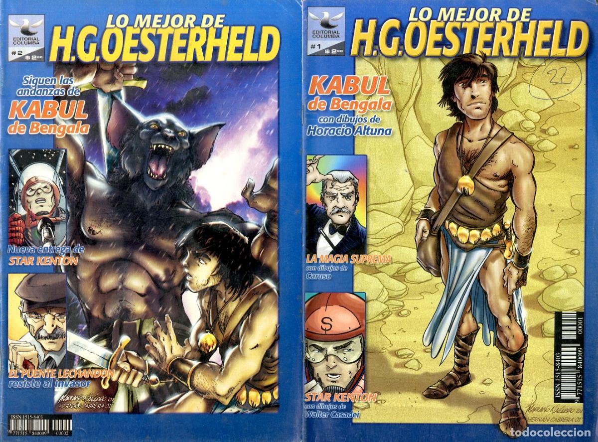 Comics: Lo Mejor de H.G.Oesterheld Kabul de Bengala - Completa 2 num. (Columba, 2001)