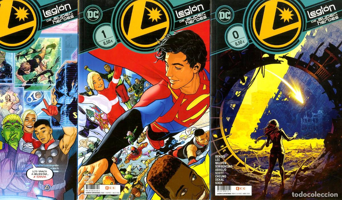 Comics: Legi&oacute;n de Superh&eacute;roes / DC - Completa 5 num. (2020) - Bendis / Lee / Nguyen / Sorrentino / Ara&uacute;jo /