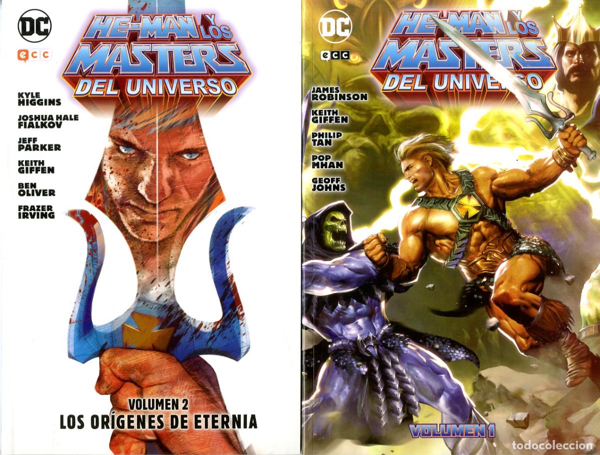 Comics : He-Man y los Masters del Universo / DC - Completa 2 num. (2022) - Robinson / Giffen / Tan / Mhan / J