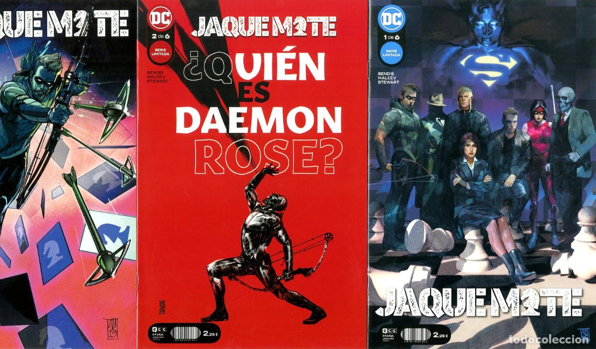 C&oacute;mics: Jaque Mate / DC - Completa 6 num. (2022) - Bendis / Maleev / Stewart - Foto 1