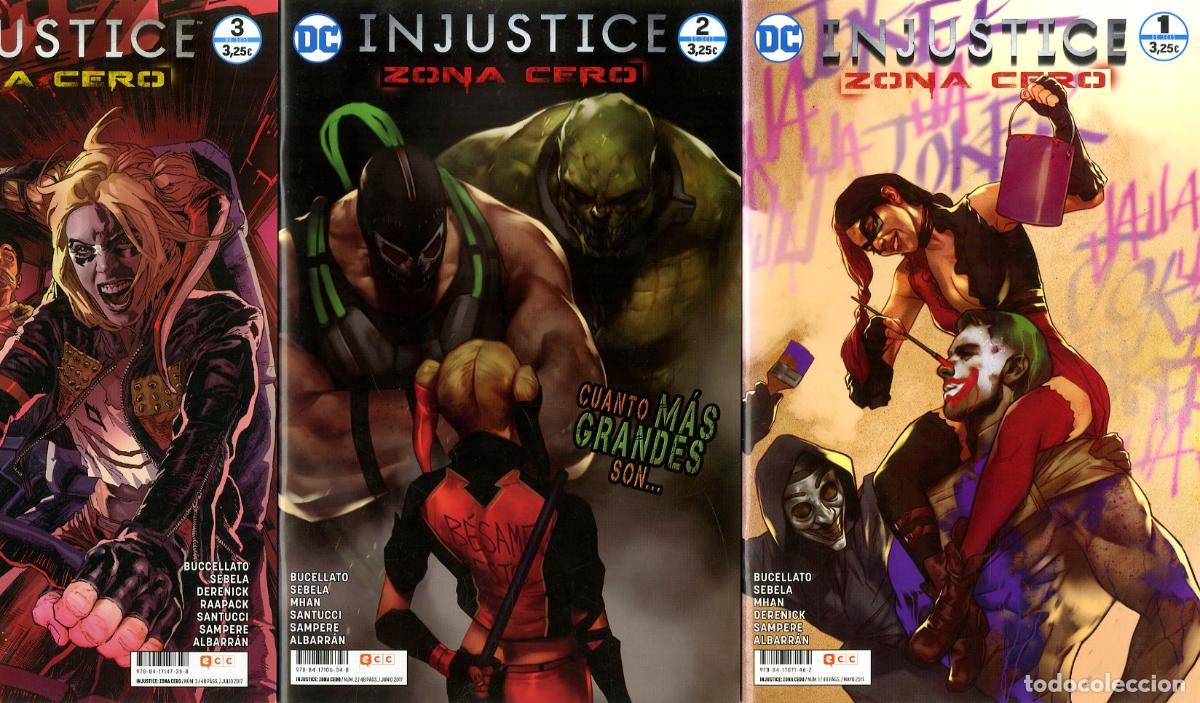 C&oacute;mics: Injustice Zona Cero / DC - Completa 6 num. (2017) - Bucellato / Sebela / Mhan / Derenick / Sampere /