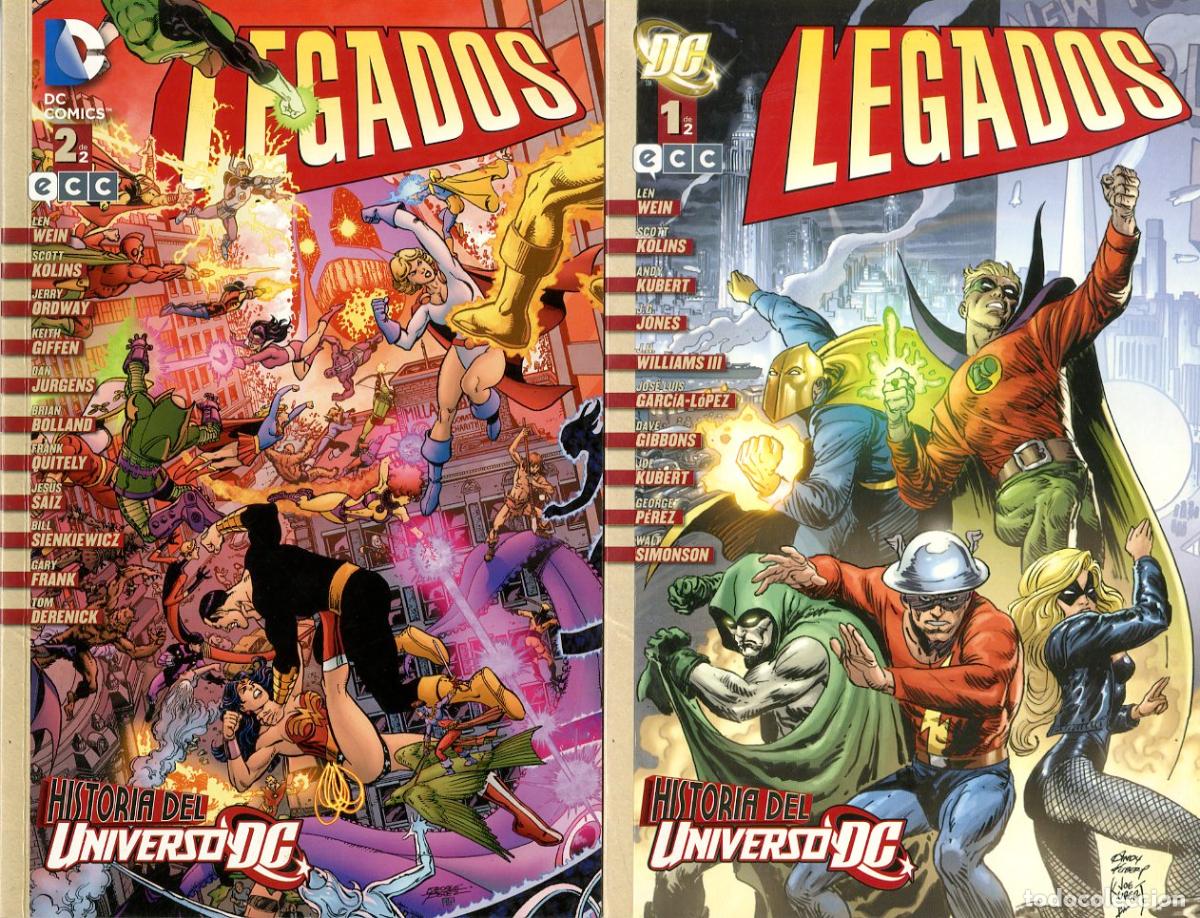 C&oacute;mics: Legados Historia del Universo DC / DC - Completa 2 num. (2012) - Wein / Kolins / Kubert / Jones / Wi