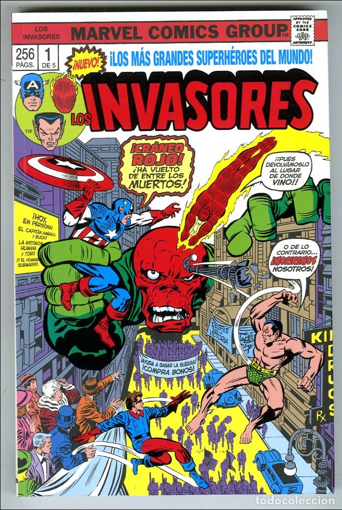 Comics: Los Invasores 1 de 5 (Marvel, 2024) - Thomas / Robbins / Buckler / Ayers / Heck