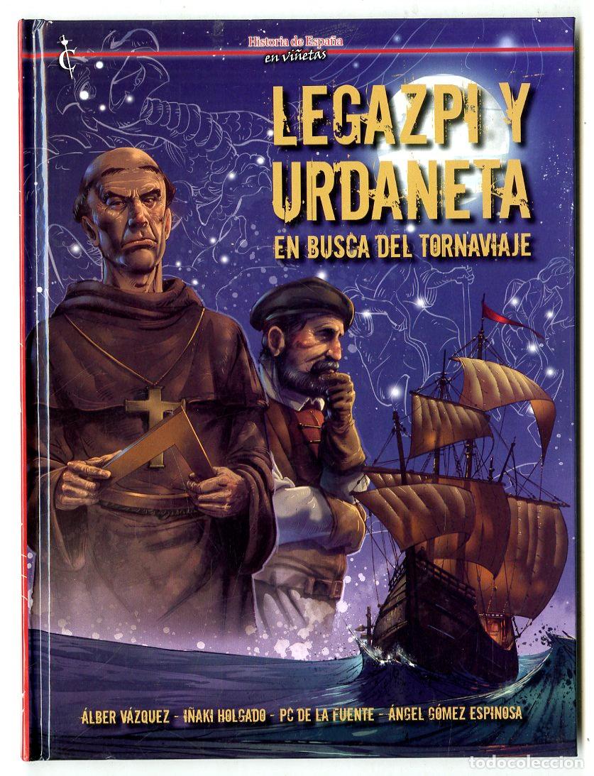 C&oacute;mics: Legazpi y Urdaneta en Busca del Tornaviaje n.65 (Cascaborra, 2024) - &Aacute;lber V&aacute;zquez / I&ntilde;aki Holgado /