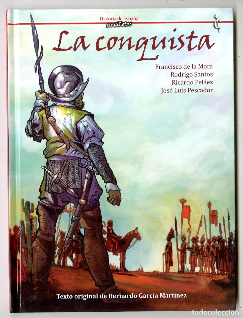 C&oacute;mics: La Conquista n.4 (Cascaborra, 2023) - Francisco de la Mora / Rodrigo Santos / Ricardo Pel&aacute;ez / Jos&eacute;