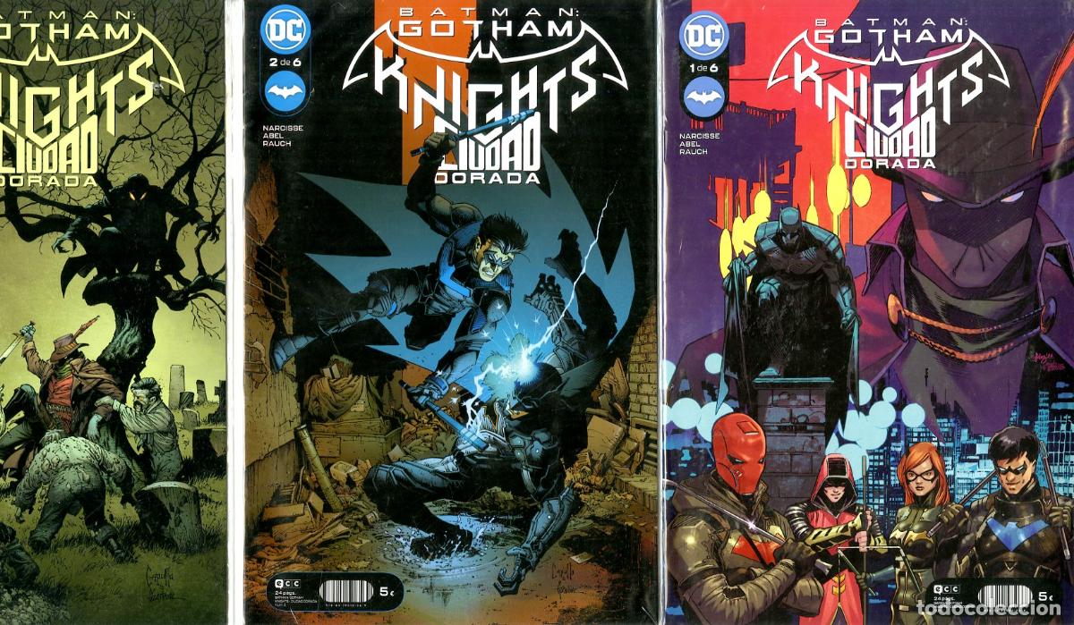 Comics: Batman: Gotham Knights Ciudad Dorada / DC - Completa 6 num. (2023) - Narcisse / Abel / Rauch