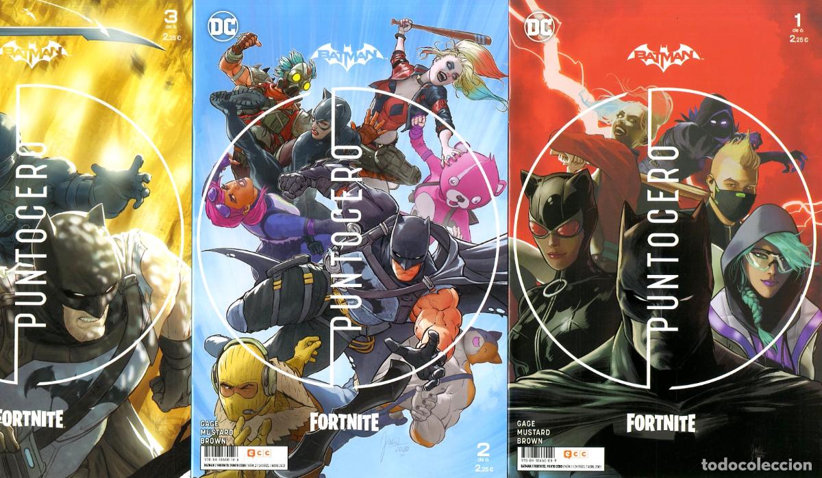 Comics : Batman Fortnite Punto Cero / DC - Completa 6 num. (2021) - Gage / Mustard / Brown