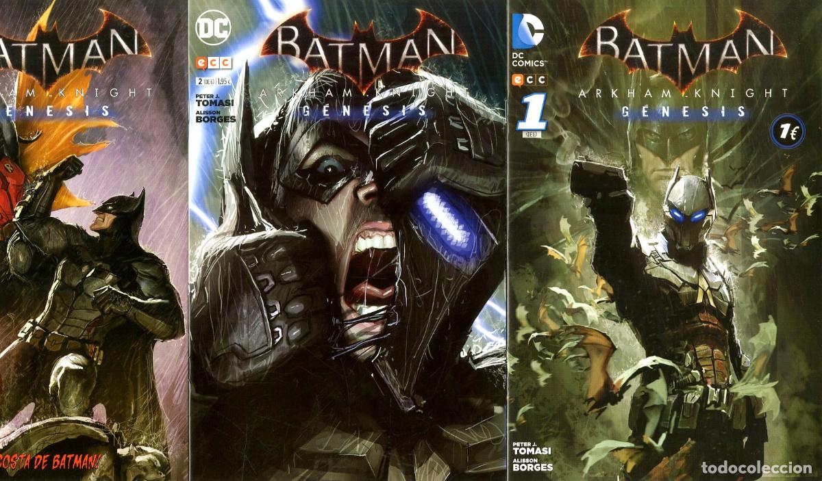 C&oacute;mics: Batman Arkham Knight G&eacute;nesis/ DC - Completa 6 num. (2016) - Tomasi / Borges - Foto 1