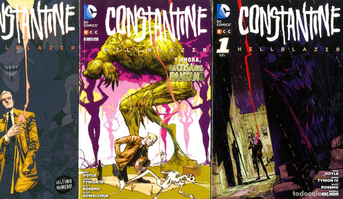C&oacute;mics: Constantine Hellblazer / DC - Completa 3 num. (2016) - Doyle / Tynion IV / Rossmo / Del Rey - Foto 1