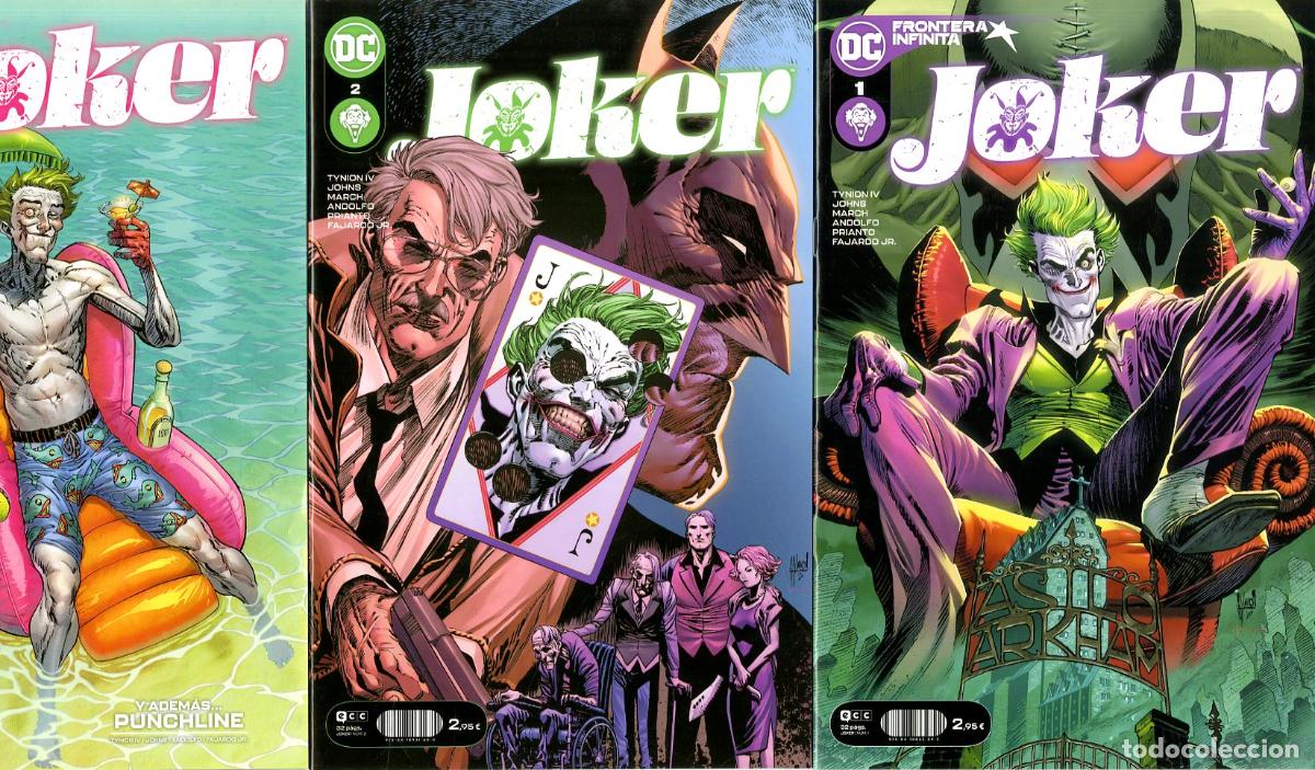 Fumetti: Joker / DC Frontera Infinita - Completa 3 num. (2021) - Tynion IV / Johns / March / Andolfo / Priant