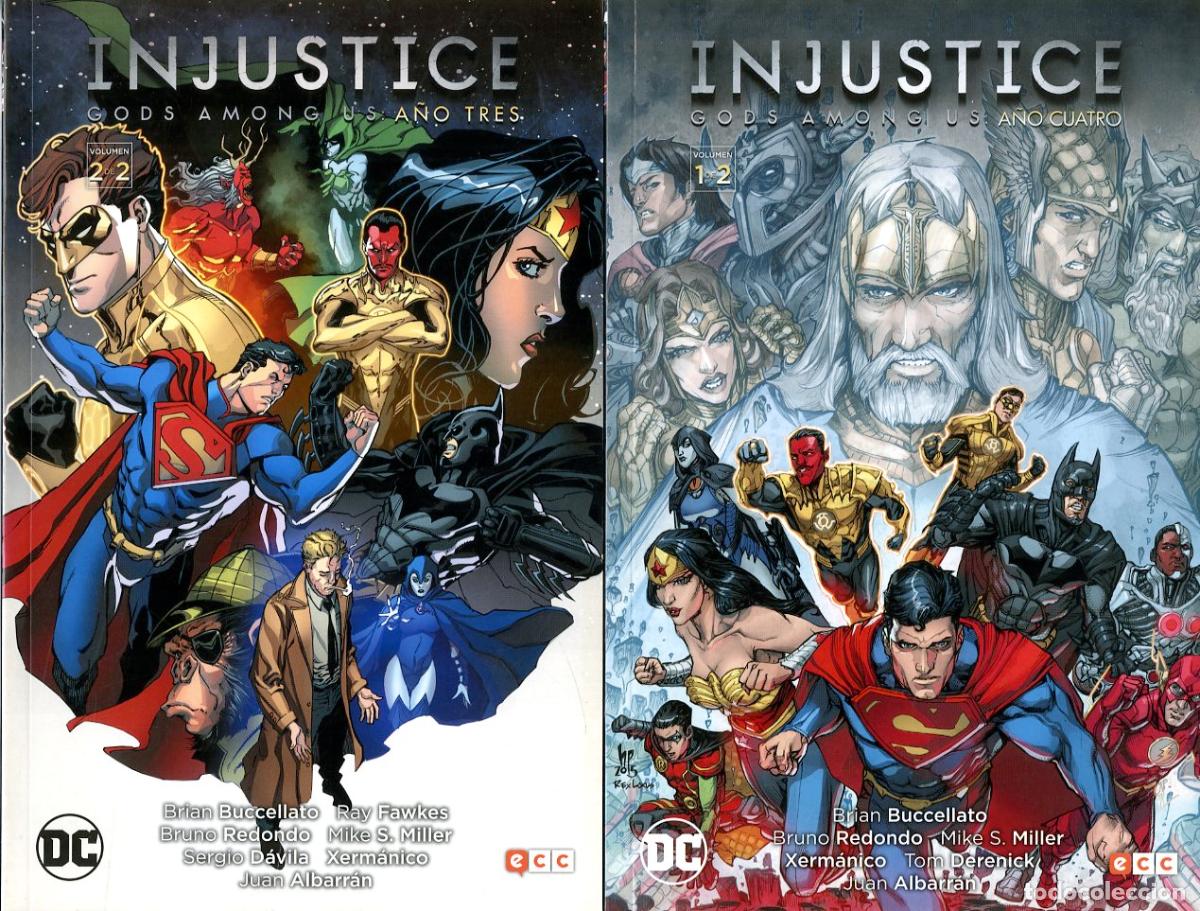 C&oacute;mics: Injustice Gods Among Us / DC - Completa 2 num. (2018) - Buccellato / Redondo / Miller / Xerm&aacute;nico /