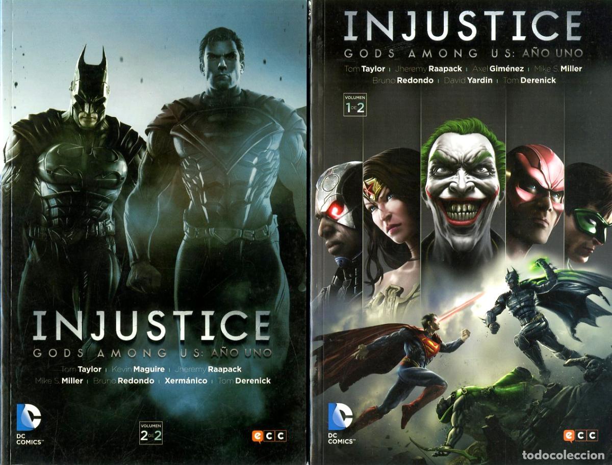 C&oacute;mics: Injustice Gods Among Us: A&ntilde;o Uno / DC - Completa 2 num. (2015) - Taylor / Raapack / Gim&eacute;nez / Miller