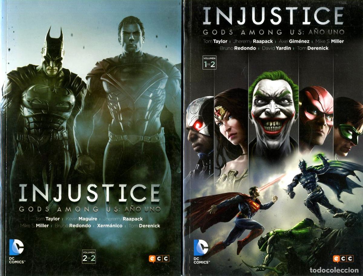 C&oacute;mics: Injustice Gods Among Us: A&ntilde;o Uno / DC - Completa 2 num. (2015) - Taylor / Raapack / Gim&eacute;nez / Miller