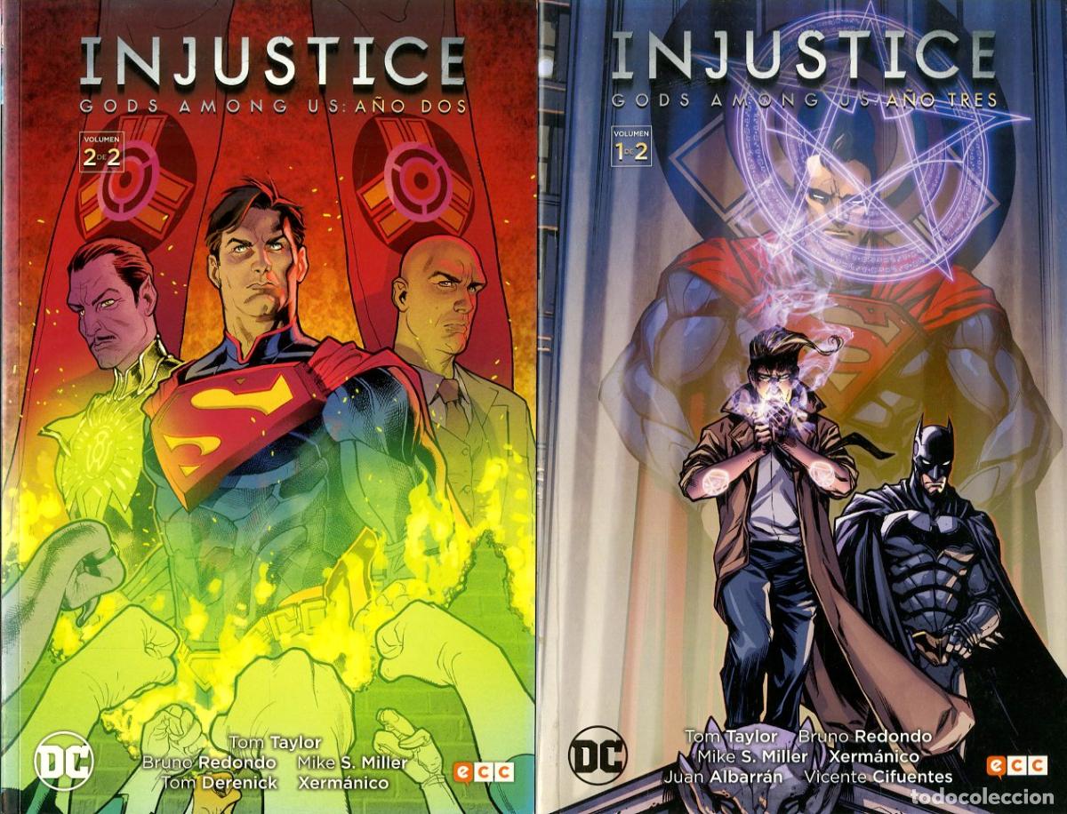 C&oacute;mics: Injustice Gods Among Us / DC - Completa 2 num. (2017) - Taylor / Redondo / S.Miller / Xerm&aacute;nico / Al