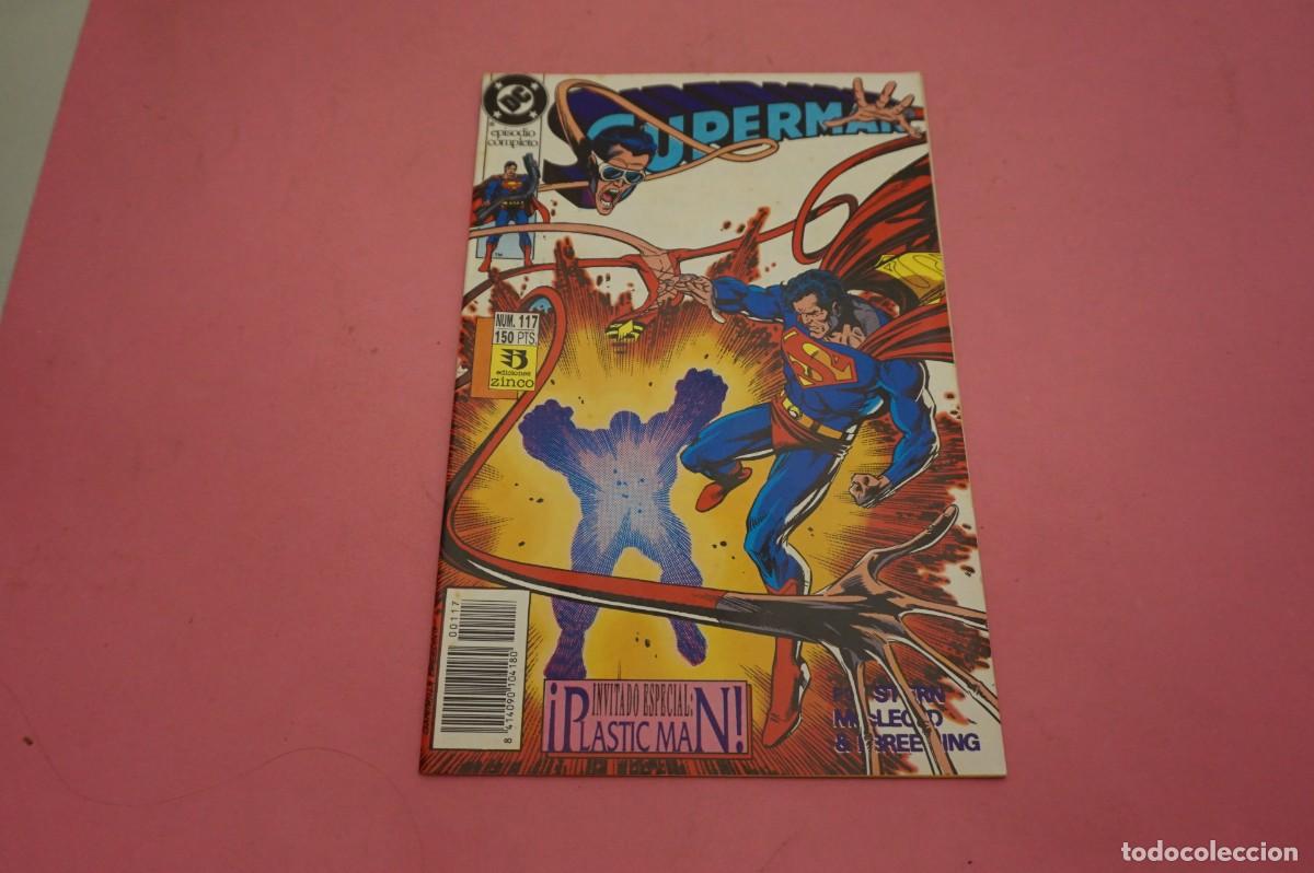 C&oacute;mics: AL/ DC - EDICIONES ZINCO - SUPERMAN N&ordm; 117 - INVITADO ESPECIAL PLASTIC MAN - Foto 1