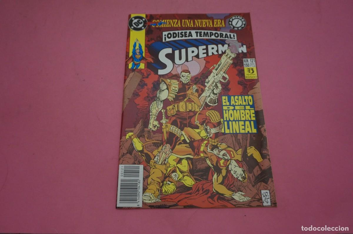 Comics: AL/ DC - EDICIONES ZINCO - SUPERMAN N&ordm; 121 - EL ASALTO DEL HOMBRE LINEAL