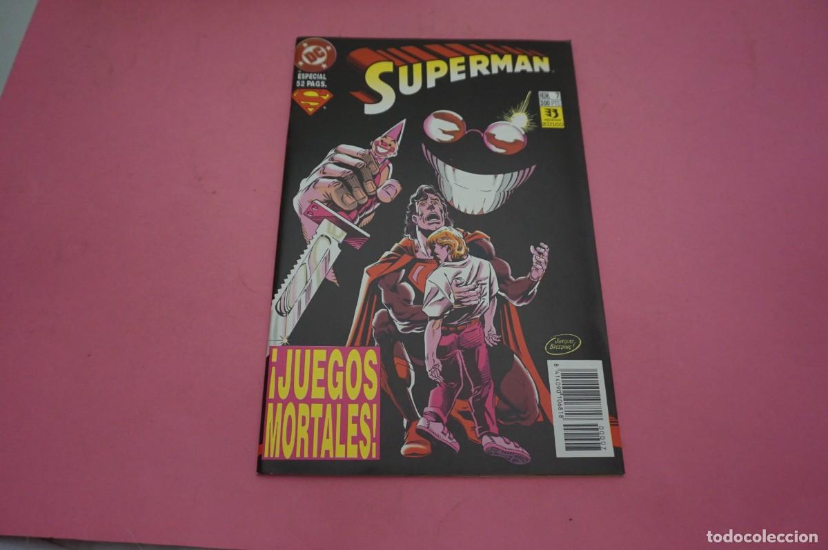 Comics: AL/ DC - EDICIONES ZINCO - SUPERMAN N&ordm; 7 - JUEGOS MORTALES