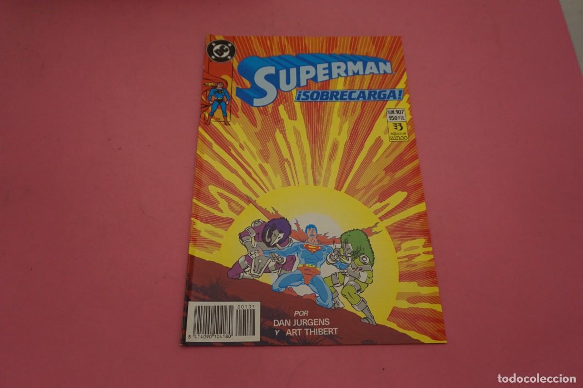 C&oacute;mics: AL/ DC - EDICIONES ZINCO - SUPERMAN N&ordm; 107 - SOBRECARGA - Foto 1