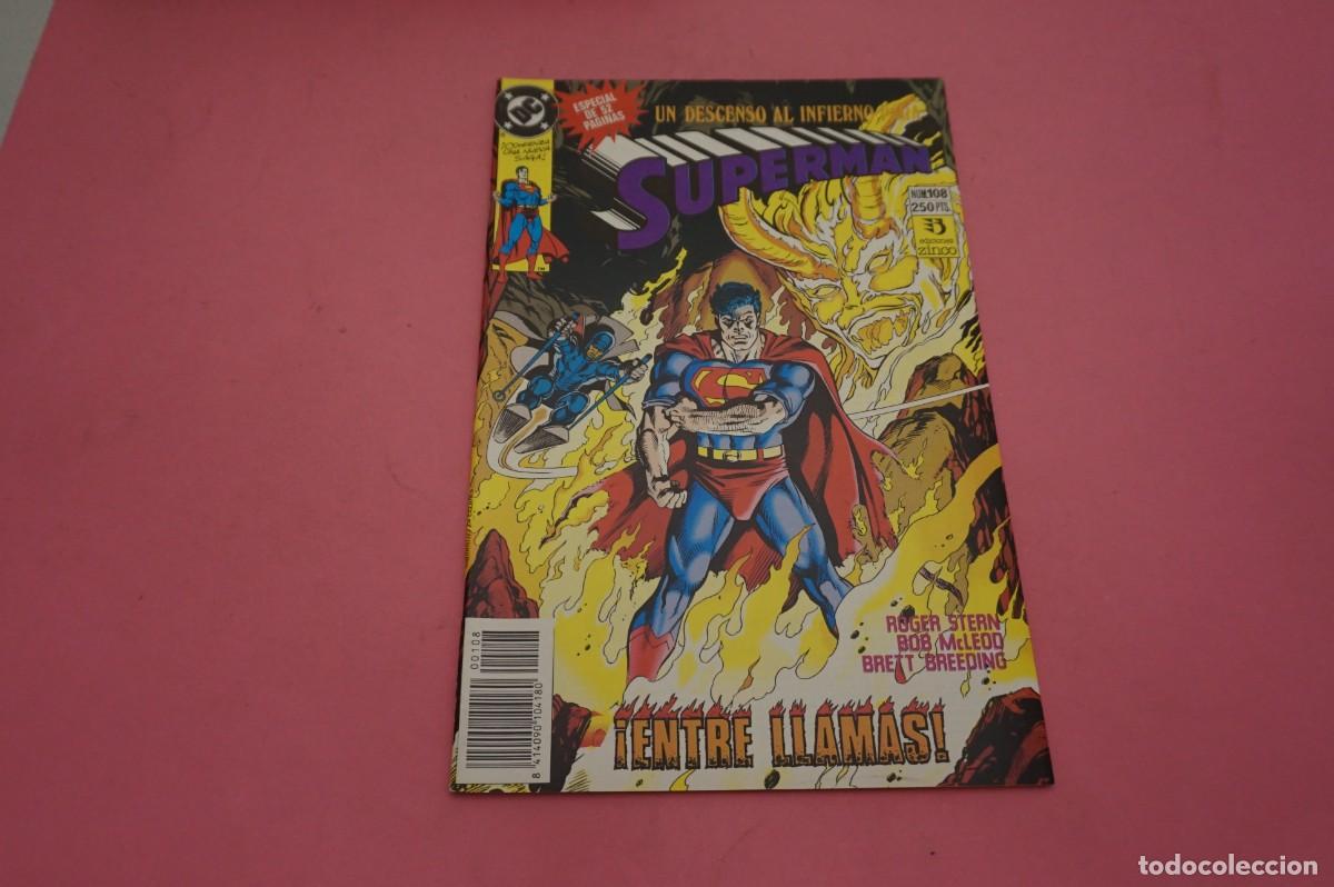 C&oacute;mics: AL/ DC - EDICIONES ZINCO - SUPERMAN N&ordm; 108 - ENTRE LLAMAS - Foto 1