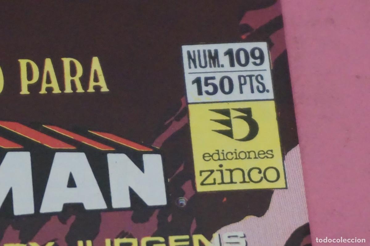 C&oacute;mics: AL/ DC - EDICIONES ZINCO - SUPERMAN N&ordm; 109 - Y AL FINAL... LA MUERTE! - Foto 2