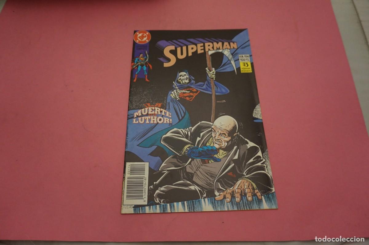 C&oacute;mics: AL/ DC - EDICIONES ZINCO - SUPERMAN N&ordm; 114 - LA MUERTE DE LUTHOR! - Foto 1