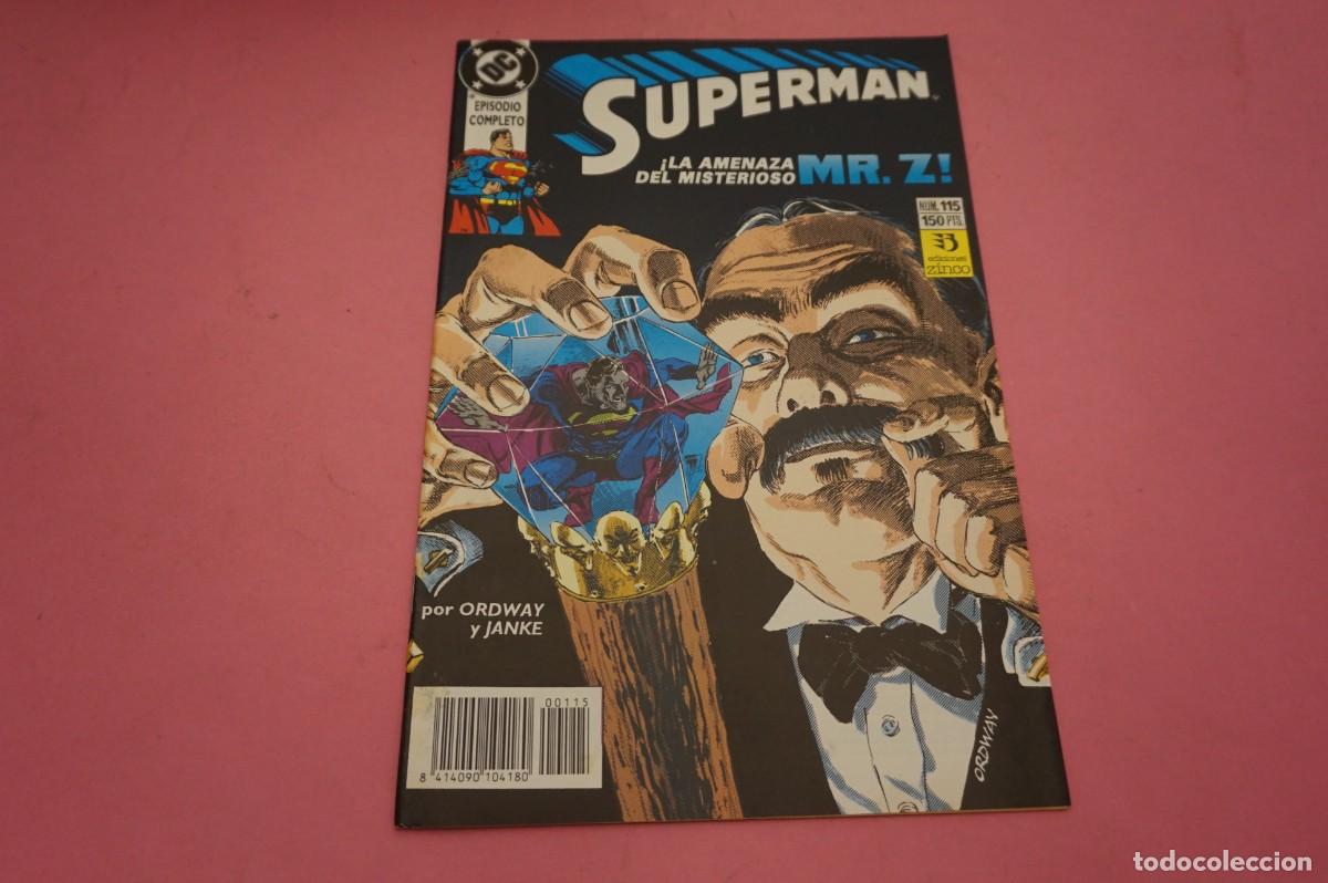 C&oacute;mics: AL/ DC - EDICIONES ZINCO - SUPERMAN N&ordm; 115 - LA AMENAZA DEL MISTERIOSO MR. Z!