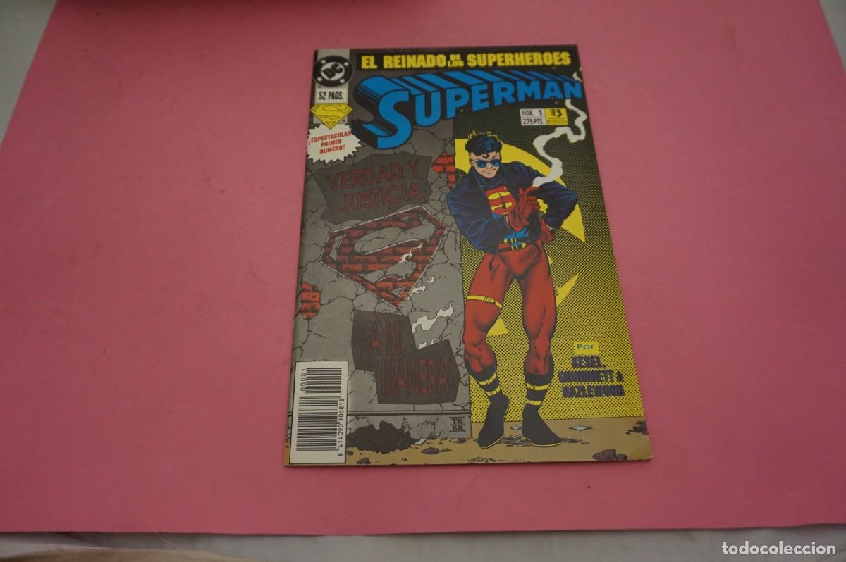 Comics: AL/ DC - EDICIONES ZINCO - SUPERMAN N&ordm; 1 - EL REINADO DE LOS SUPERHEROES - VERDAD Y JUSTICIA