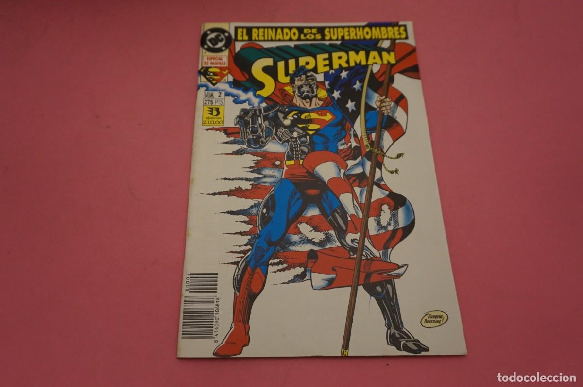 C&oacute;mics: AL/ DC - EDICIONES ZINCO - SUPERMAN N&ordm; 2 - EL REINADO DE LOS SUPERHEROES - Foto 1