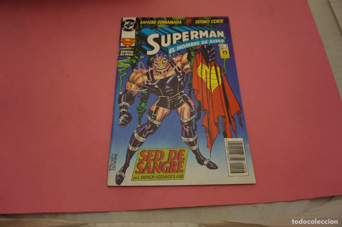 C&oacute;mics: AL/ DC - EDICIONES ZINCO - SUPERMAN N&ordm; 8 - SANGRE DERRAMADA - ULTIMO CORTE - SED DE SANGRE