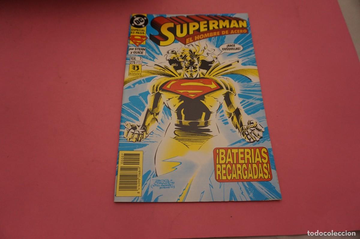 C&oacute;mics: AL/ DC - EDICIONES ZINCO - SUPERMAN N&ordm; 7 - BATERIAS RECARGADAS - Foto 1