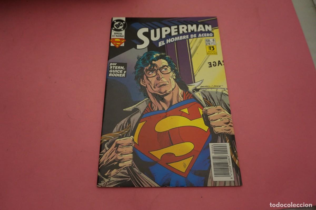 C&oacute;mics: AL/ DC - EDICIONES ZINCO - SUPERMAN N&ordm; 6 - EL HOMBRE DE ACERO - Foto 1