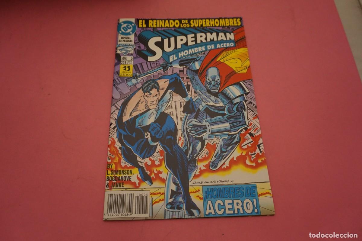 C&oacute;mics: AL/ DC - EDICIONES ZINCO - SUPERMAN N&ordm; 5 - EL HOMBRE DE ACERO - EL REINADO DE LOS SUPERHOMBRES