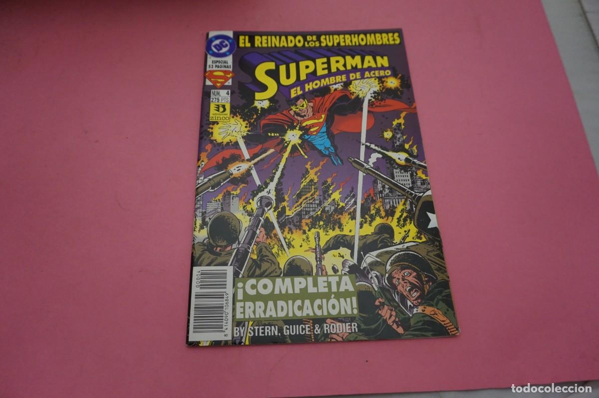 C&oacute;mics: AL/ DC - EDICIONES ZINCO - SUPERMAN N&ordm; 4 - EL HOMBRE DE ACERO - EL REINADO DE LOS SUPERHOMBRES
