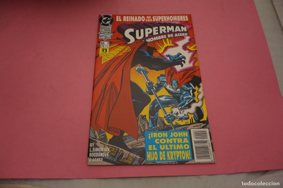 C&oacute;mics: AL/ DC - EDICIONES ZINCO - SUPERMAN N&ordm; 3 - - IRON JOHN CONTRA EL ULTIMO HIJO DE KRYPTON