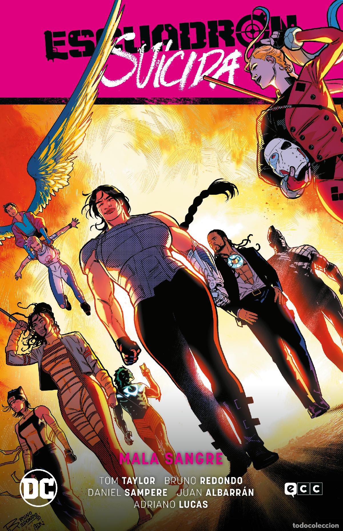 C&oacute;mics: Escuadr&oacute;n Suicida: Mala sangre - Tom Taylor, Daniel Sampere, Bruno Redondo, Juan Albarran