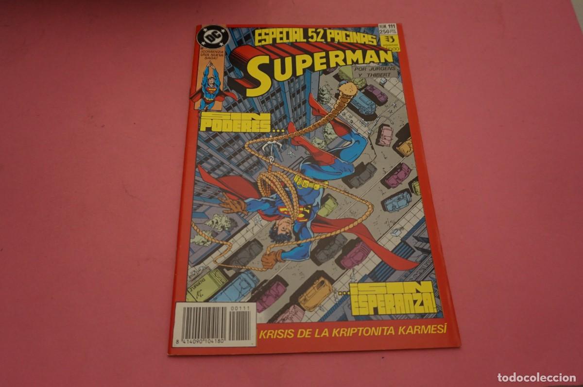 C&oacute;mics: AL/ DC - EDICIONES ZINCO - SUPERMAN N&ordm; 111 - SIN PODERES... SIN ESPERANZA - CRISIS DE LA KRIPTONITA