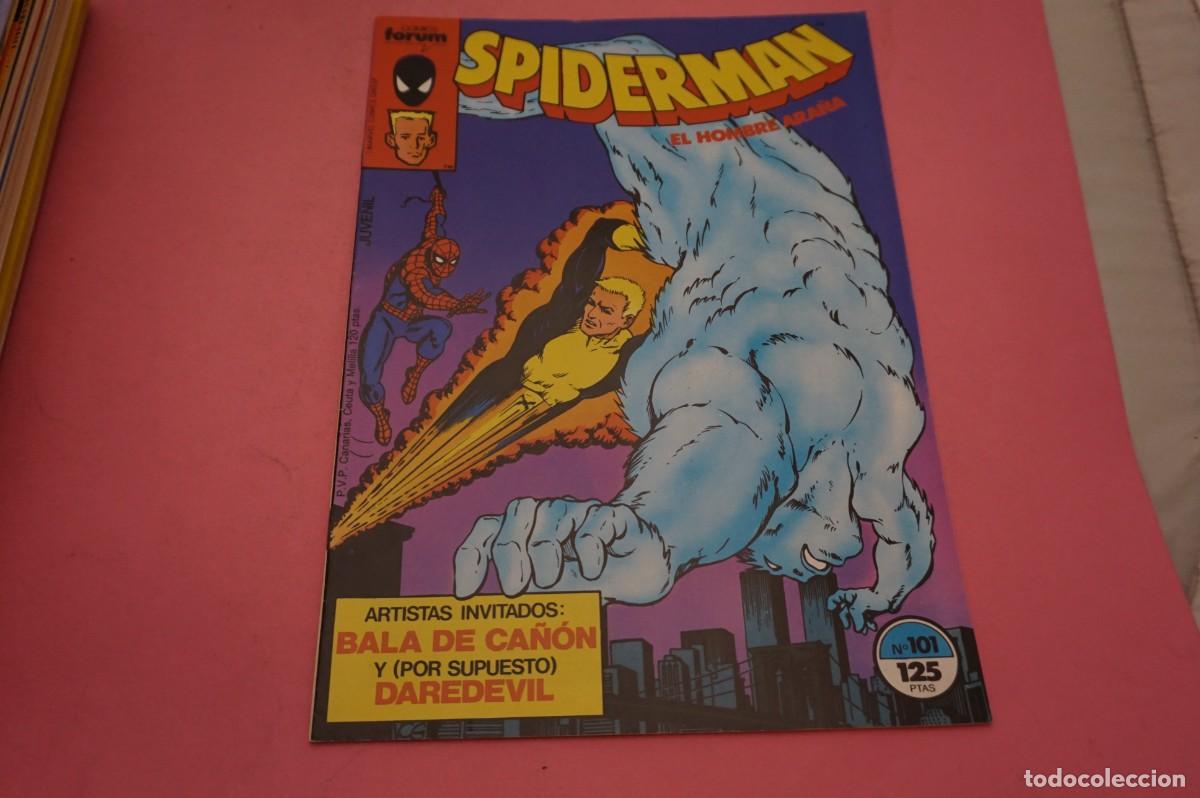 Comics: AL/ COMIC FORUM - SPIDERMAN EL HOMBRE ARA&Ntilde;A - N&ordm; 101 - ARTISTAS INVITADOS: BALA DE CA&Ntilde;ON Y DAREDEVIL