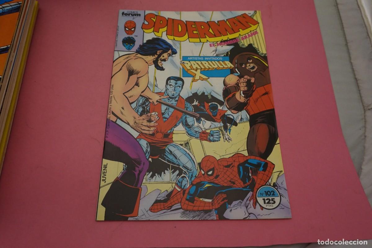 Comics: AL/ COMIC FORUM - SPIDERMAN EL HOMBRE ARA&Ntilde;A - N&ordm; 102 - ARTISTAS INVITADOS: LA PATRULLA X
