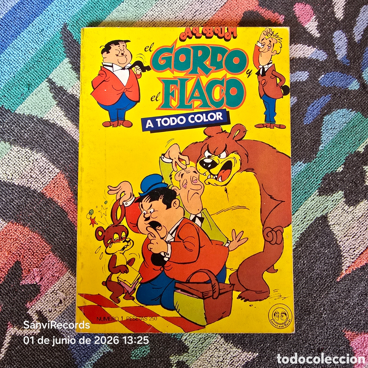 C&oacute;mics: &Aacute;LBUM EL GORDO Y EL FLACO 1 (NEW COMIC)