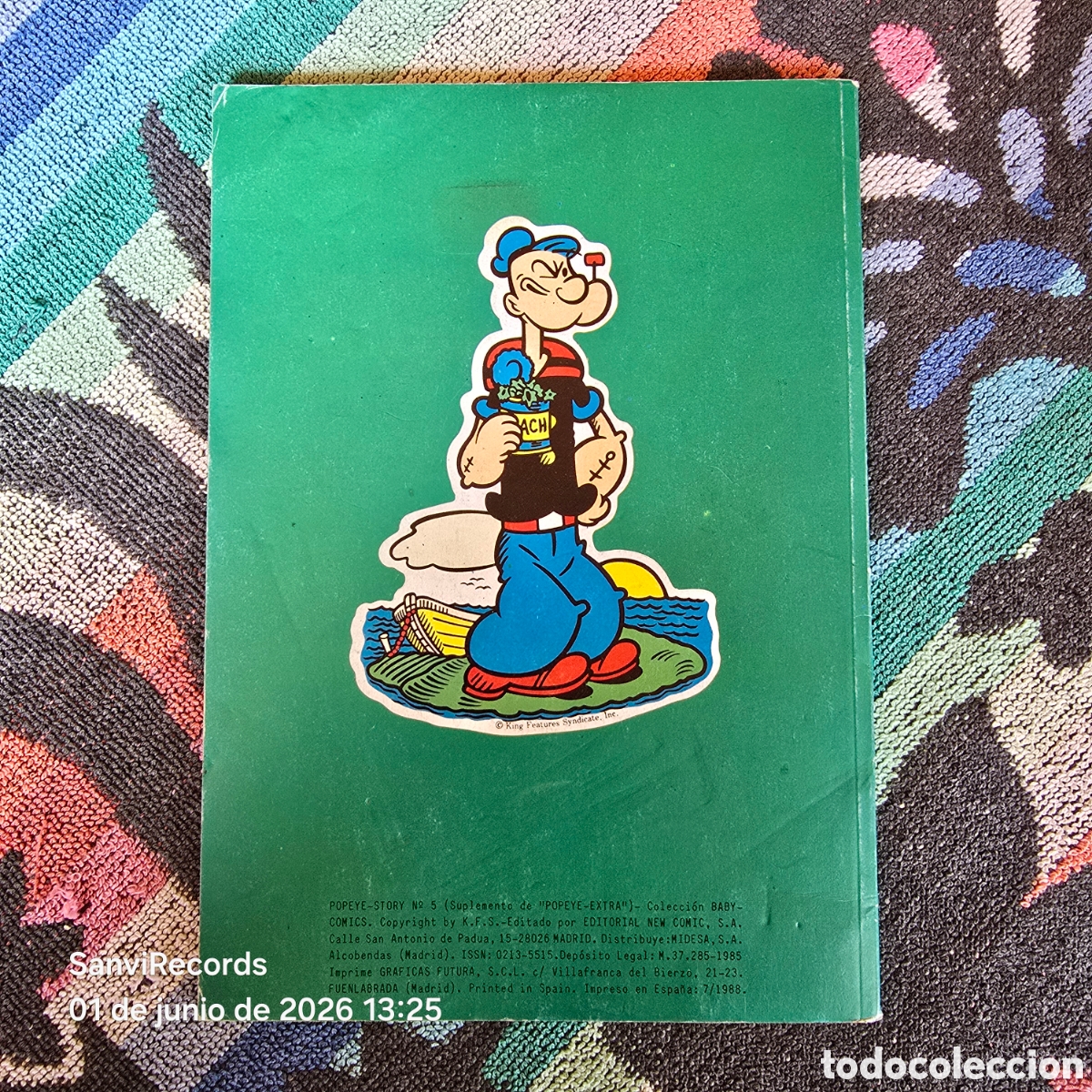 C&oacute;mics: POPEYE EL MARINO 5: STORY (NEW COMIC) - Foto 2