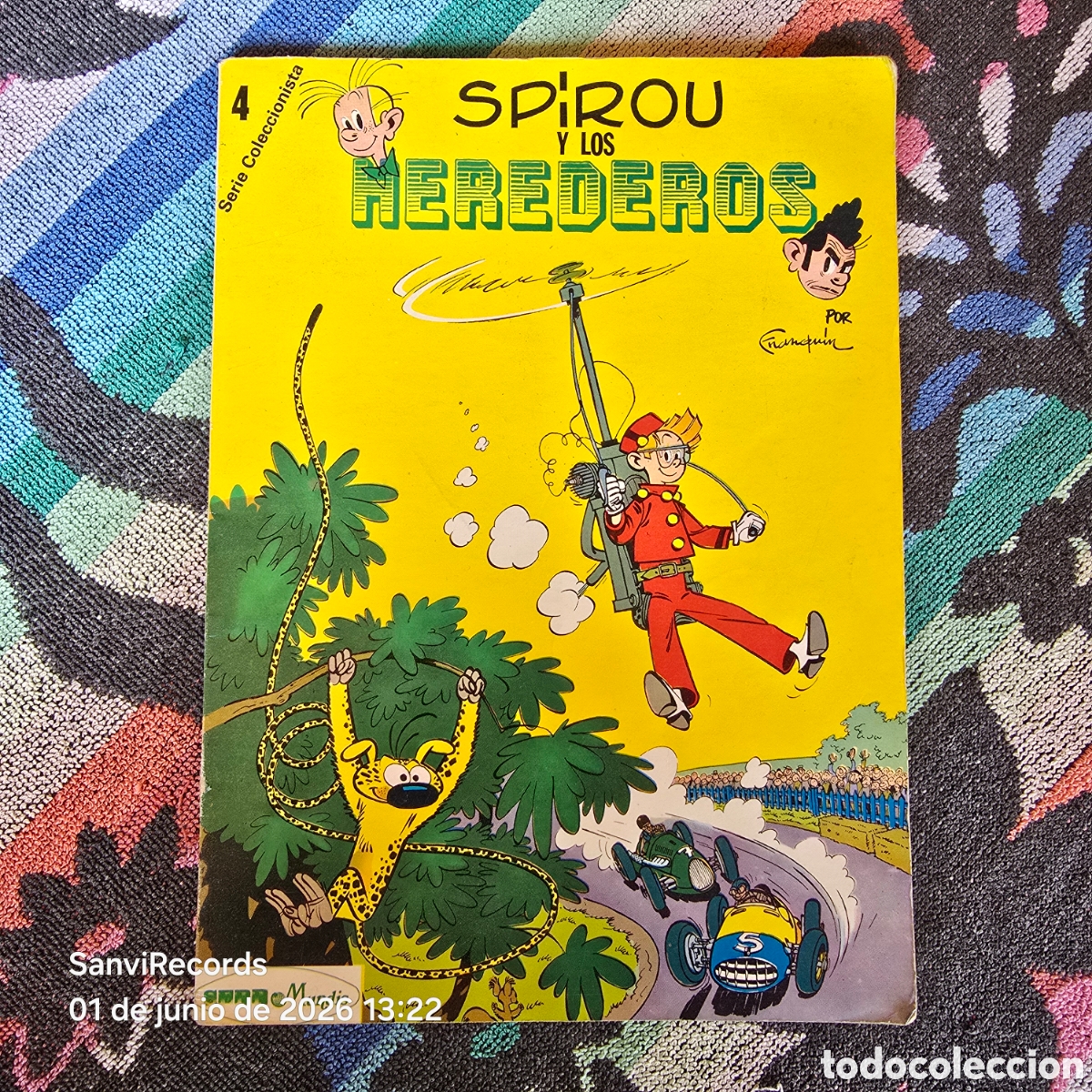 Comics : SERIE COLECCIONISTA 4: SPIROU Y LOS HEREDEROS (MUNDIS)