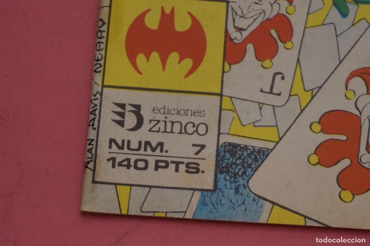 C&oacute;mics: AL/ DC - EDICIONES ZINCO NUM 7 - BATMAN - Foto 2