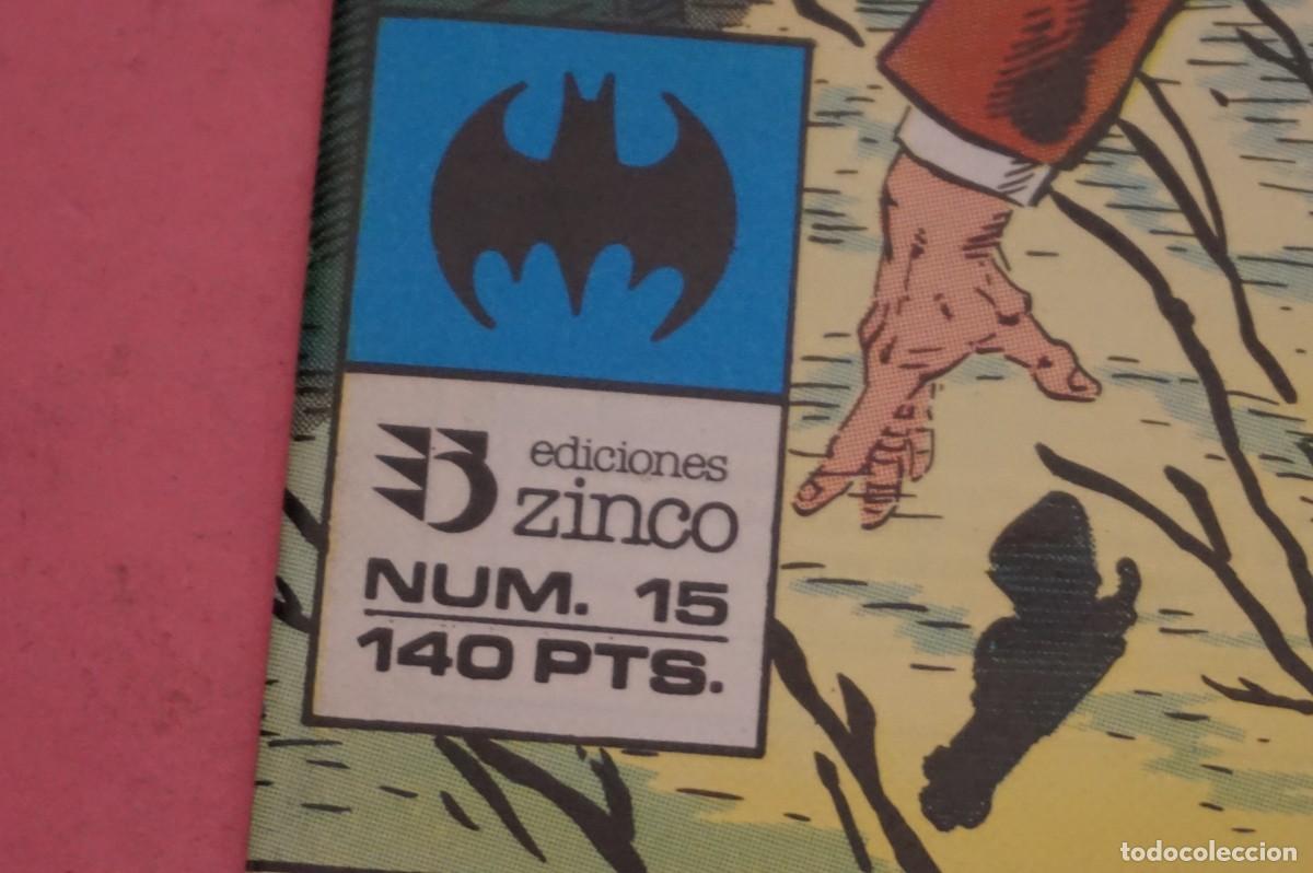 C&oacute;mics: AL/ DC - EDICIONES ZINCO NUM 15 - BATMAN - Foto 2
