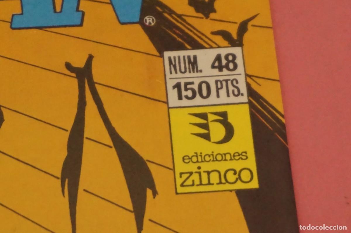 C&oacute;mics: AL/ DC - EDICIONES ZINCO NUM 48 - BATMAN - Foto 2