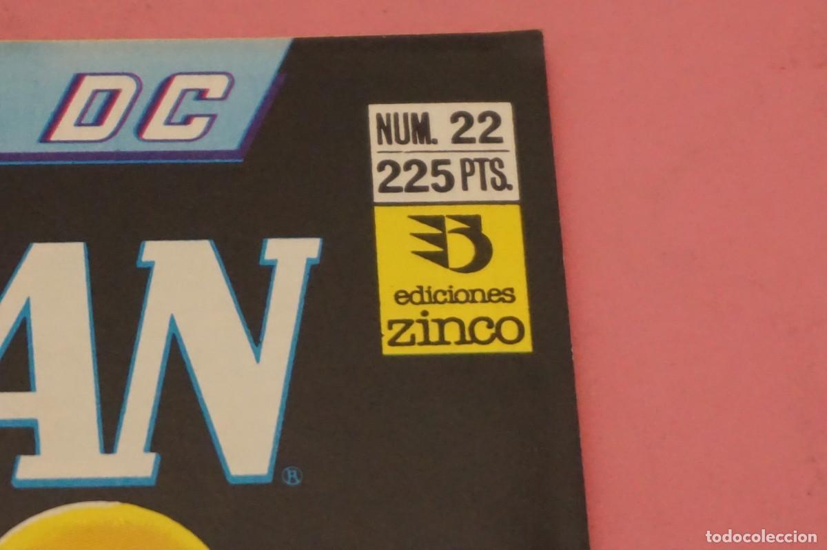 C&oacute;mics: AL/ DC - EDICIONES ZINCO NUM 22 - BATMAN - Foto 2