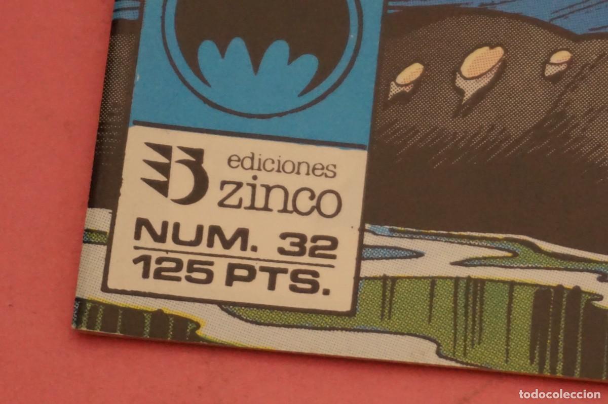 C&oacute;mics: AL/ DC - EDICIONES ZINCO NUM 32 - BATMAN - Foto 2