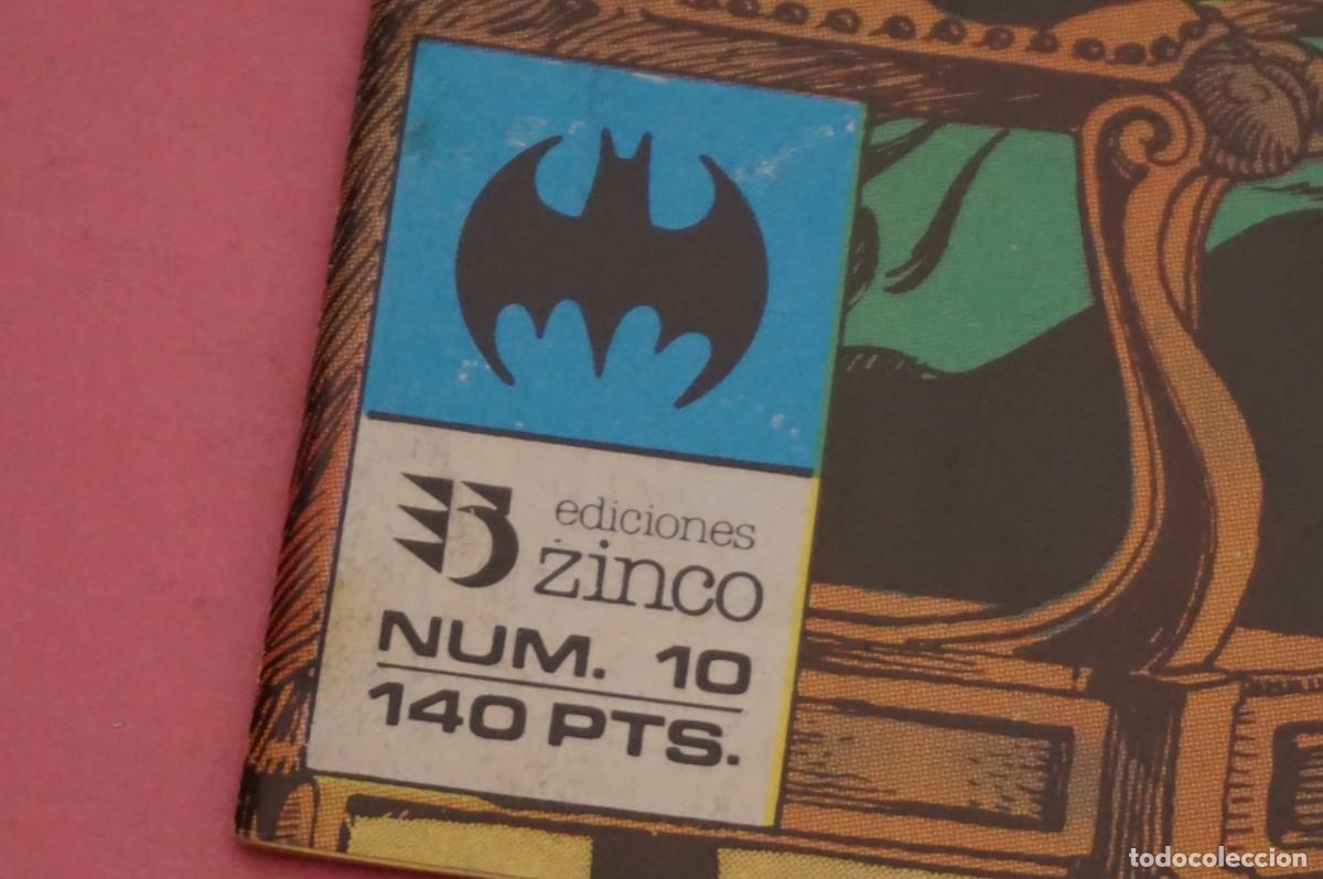 C&oacute;mics: AL/ DC - EDICIONES ZINCO NUM 10 - BATMAN - Foto 2
